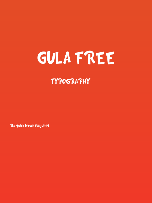 Gula FREE Poster