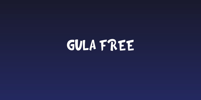 Gula FREE Social Header