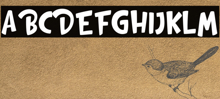 GulaFREE Font examples
