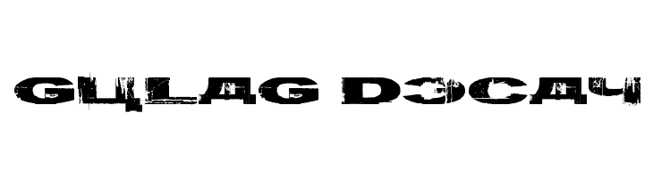Gulag Decay  Free Fonts Download