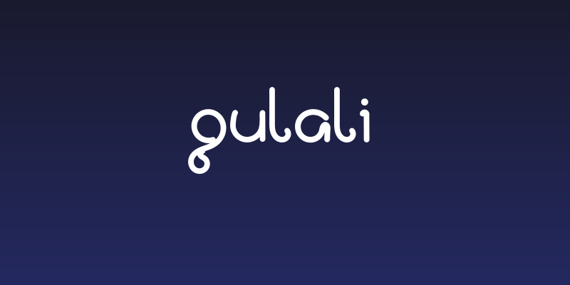 Gulali Social Header