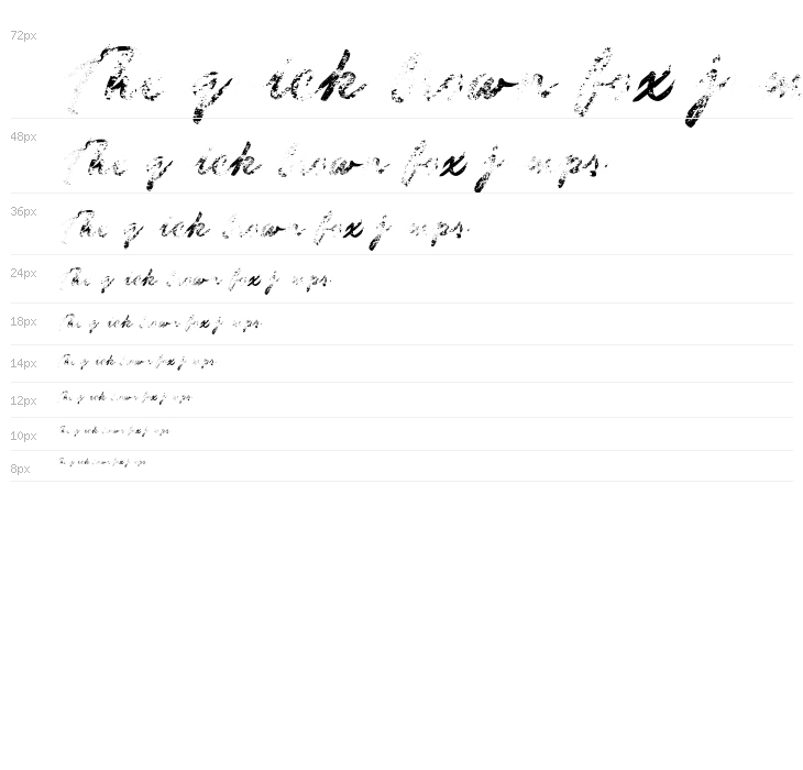 Guld Script Color PERSONAL Reg Waterfall