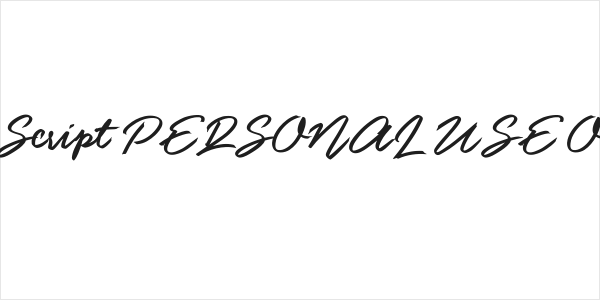 Guld Script PERSONAL USE ONLY Logo