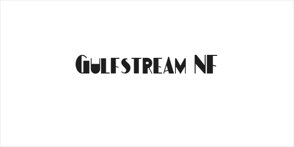 Gulfstream NF Logo