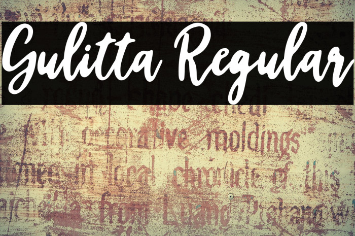 Gulitta Regular Example 1