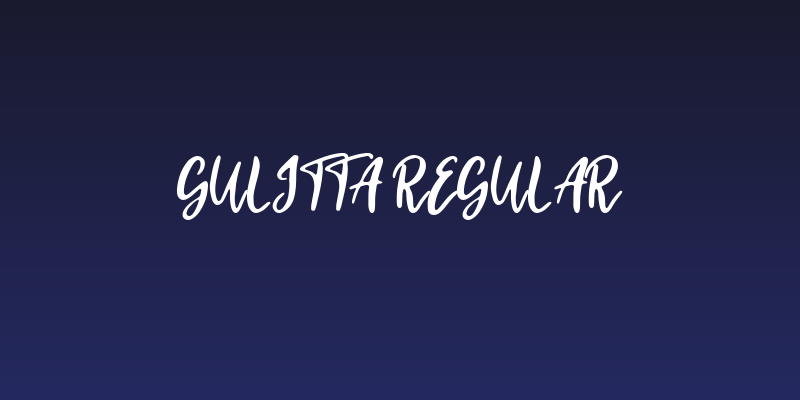 Gulitta Regular Social Header
