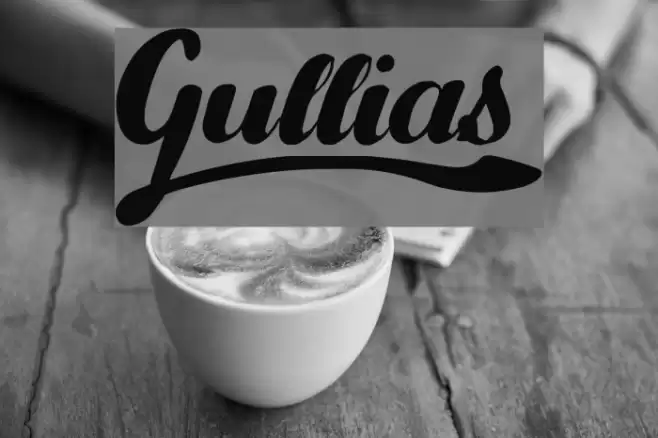 Gullias Font examples