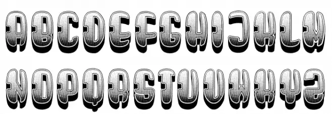 Gulliver Regular Schriftart Groß