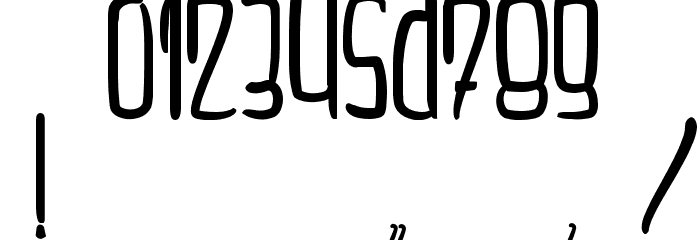 Gulliver Font OTHER CHARS