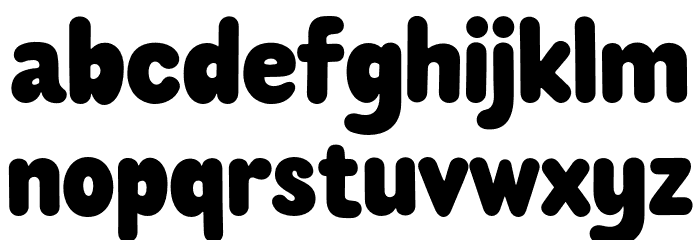 Gulya Font LOWERCASE
