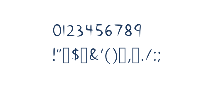 Gumbaldpfont Regular Other Characters