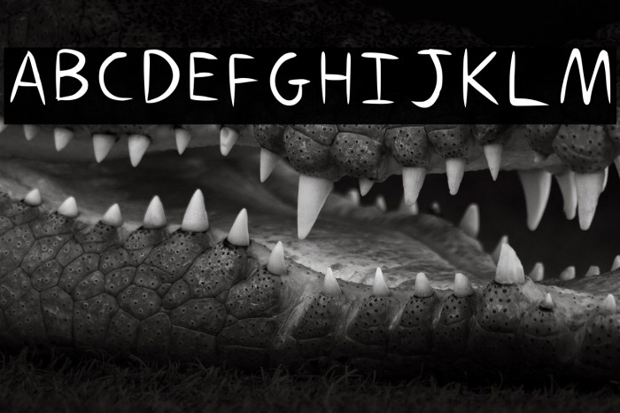 Gumbaldpfont Regular Example 2