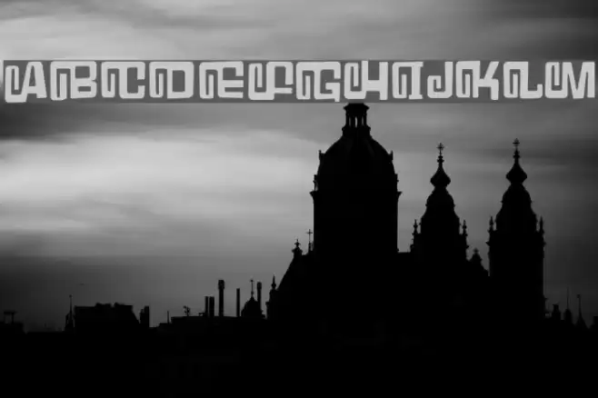 GumbleryDEMO Font examples