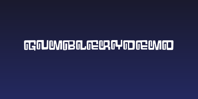 GumbleryDEMO Social Header