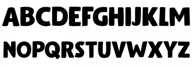 Gumbo DEMO Regular フォント 大文字