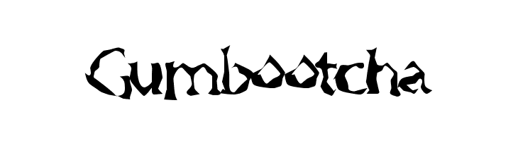 Gumbootcha  नि: शुल्क फ़ॉन्ट्स डाउनलोड