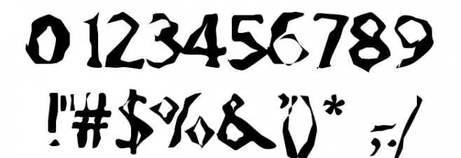 Gumbootcha Font OTHER CHARS