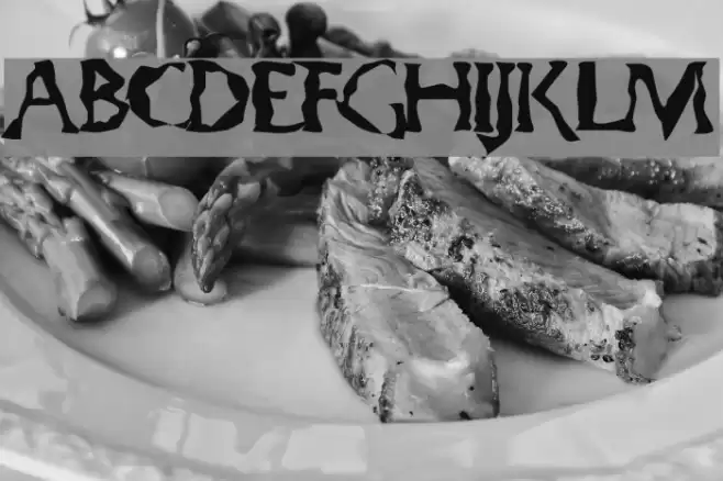 Gumbootcha Font examples