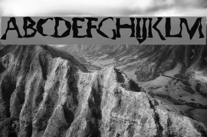 Gumbootcha Font examples