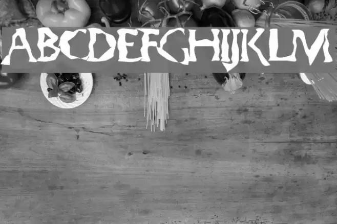 Gumbootcha Font examples