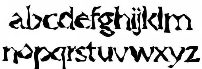 Gumbootcha फ़ॉन्ट लोअरकेस