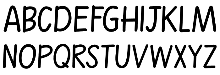 Gumboots DEMO Regular Font LOWERCASE