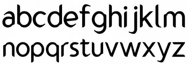 Gumela 字体 小写