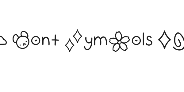 Gumi Font Symbols Regular Logo