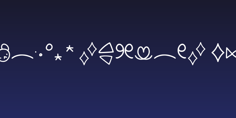 Gumi Font Symbols Regular Social Header