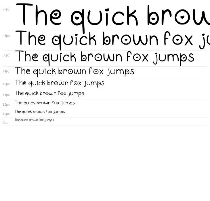 Gumifont Regular Waterfall