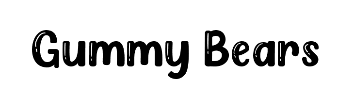 Gummy Bears  नि: शुल्क फ़ॉन्ट्स डाउनलोड