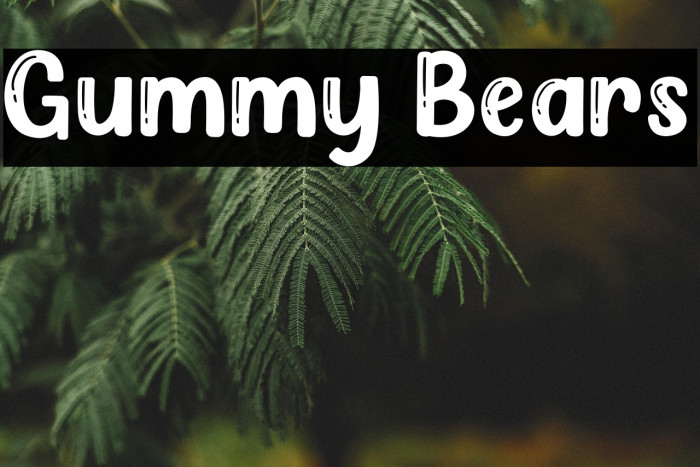 Gummy Bears Example 1