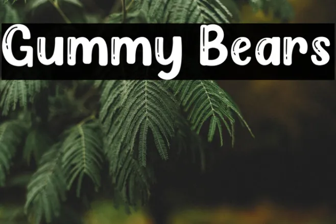 Gummy Bears Example 1