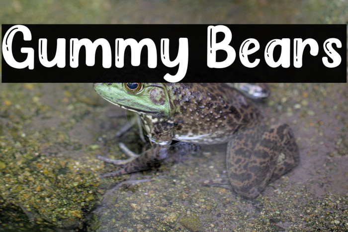 Gummy Bears Example 2