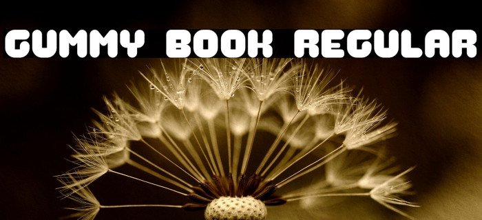Gummy Book Regular Font examples