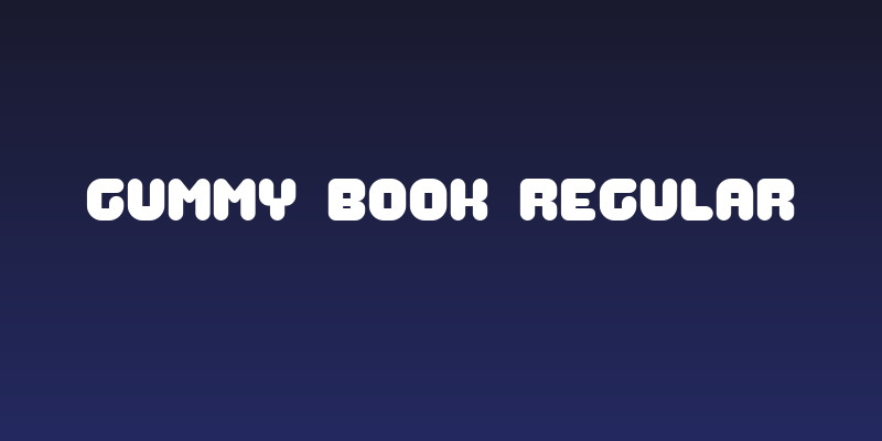 Gummy Book Regular Social Header