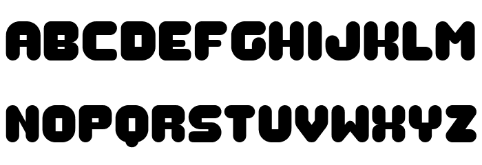 Gummy Book Regular Font LOWERCASE