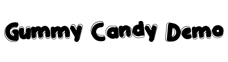 Gummy Candy Demo  font caratteri gratis