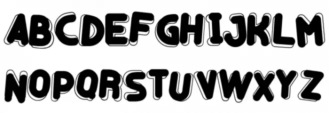 Gummy Candy Demo Font Litere mari