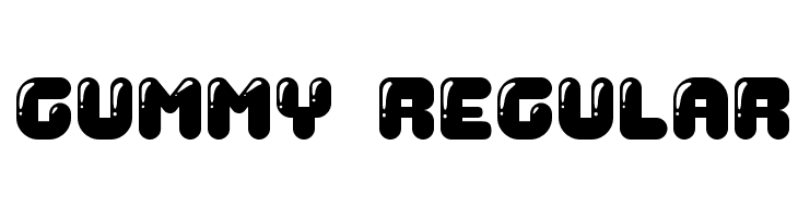 Gummy Regular  免费字体下载