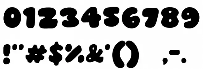 Gummy Sans Schriftart Anderer Schreiben