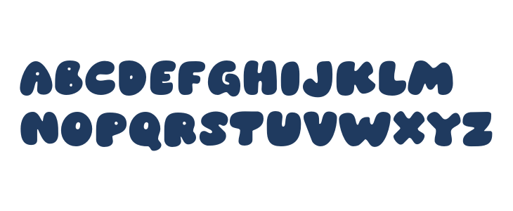 Gummy Sans Uppercase