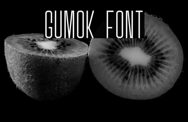 Gumok Font examples