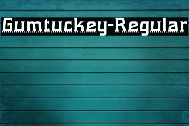 Gumtuckey-Regular Example 2