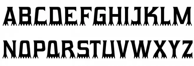 Gumtuckey-Regular Schriftart Groß