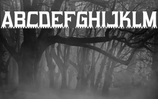 Gumtuckey Font examples