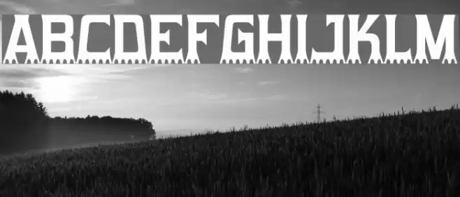 Gumtuckey Font examples