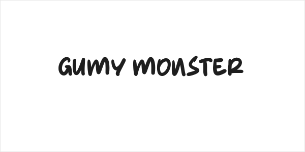 Gumy Monster Logo
