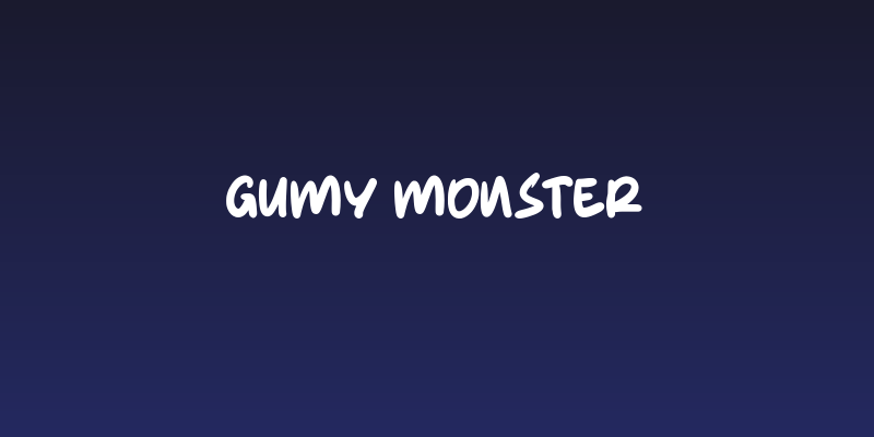 Gumy Monster Social Header
