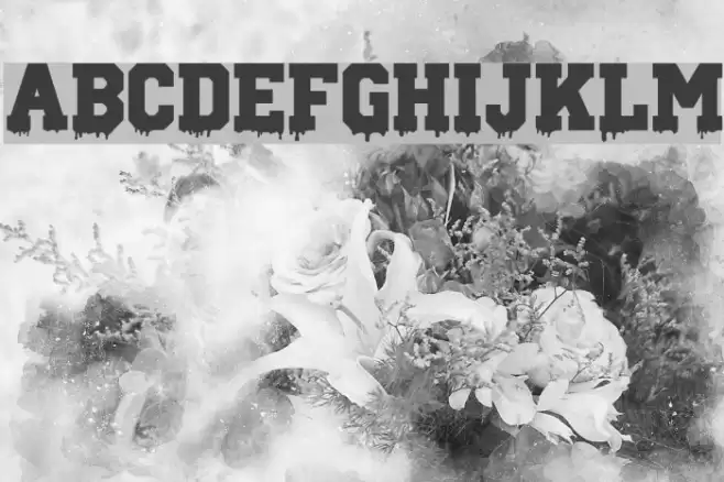 Gun School Font examples